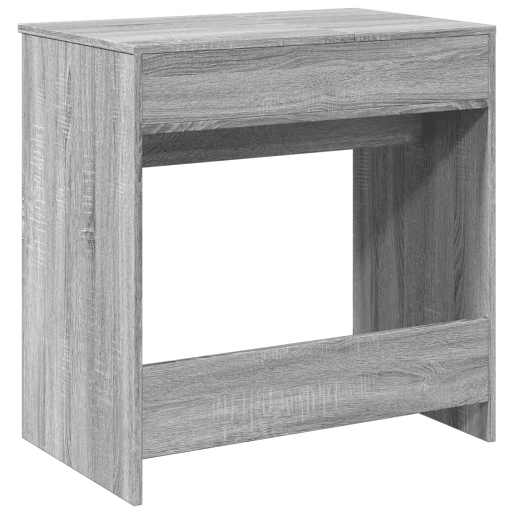 Sminkebord Sonoma Grå speil 73x46,5x120 cm
