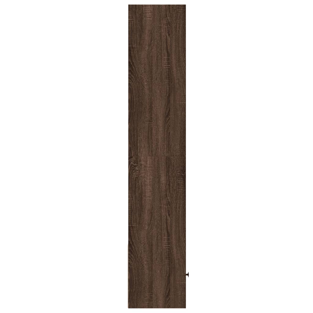 Bokhylle Brun Eik 40x36x189 cm