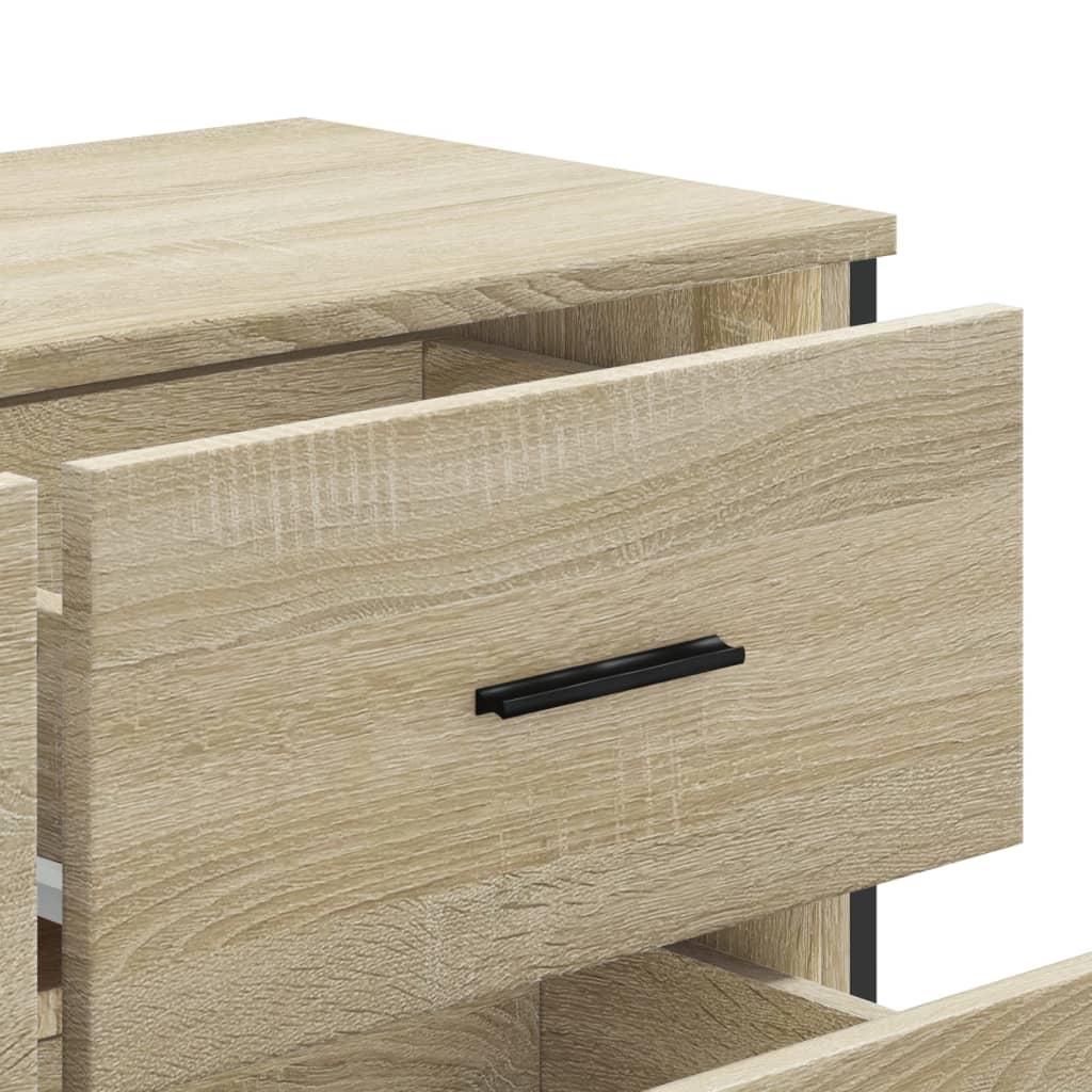 Kommode Sonoma Eik 91x35,5x74,5 cm