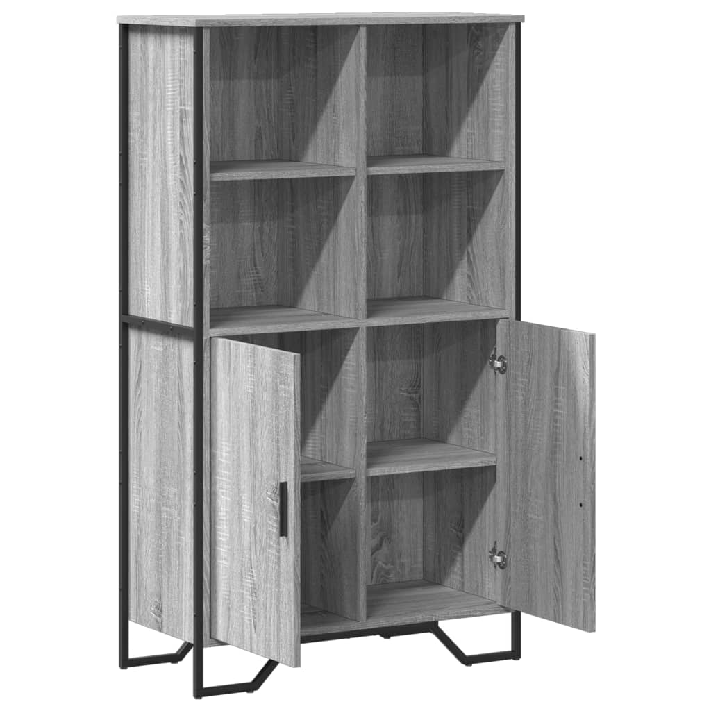 Skap Sonoma Grå 79,5x35,5x137,5 cm