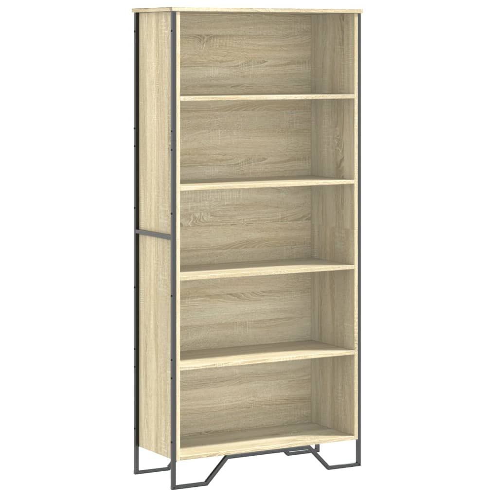 Bokhylle Sonoma Eik 80x31x169 cm