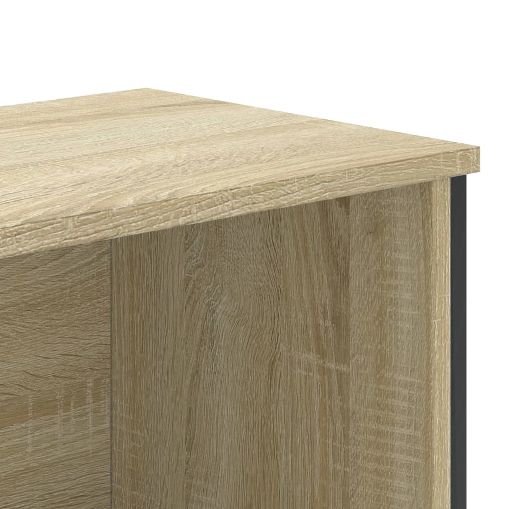 Bokhylle Sonoma Eik 80x31x169 cm