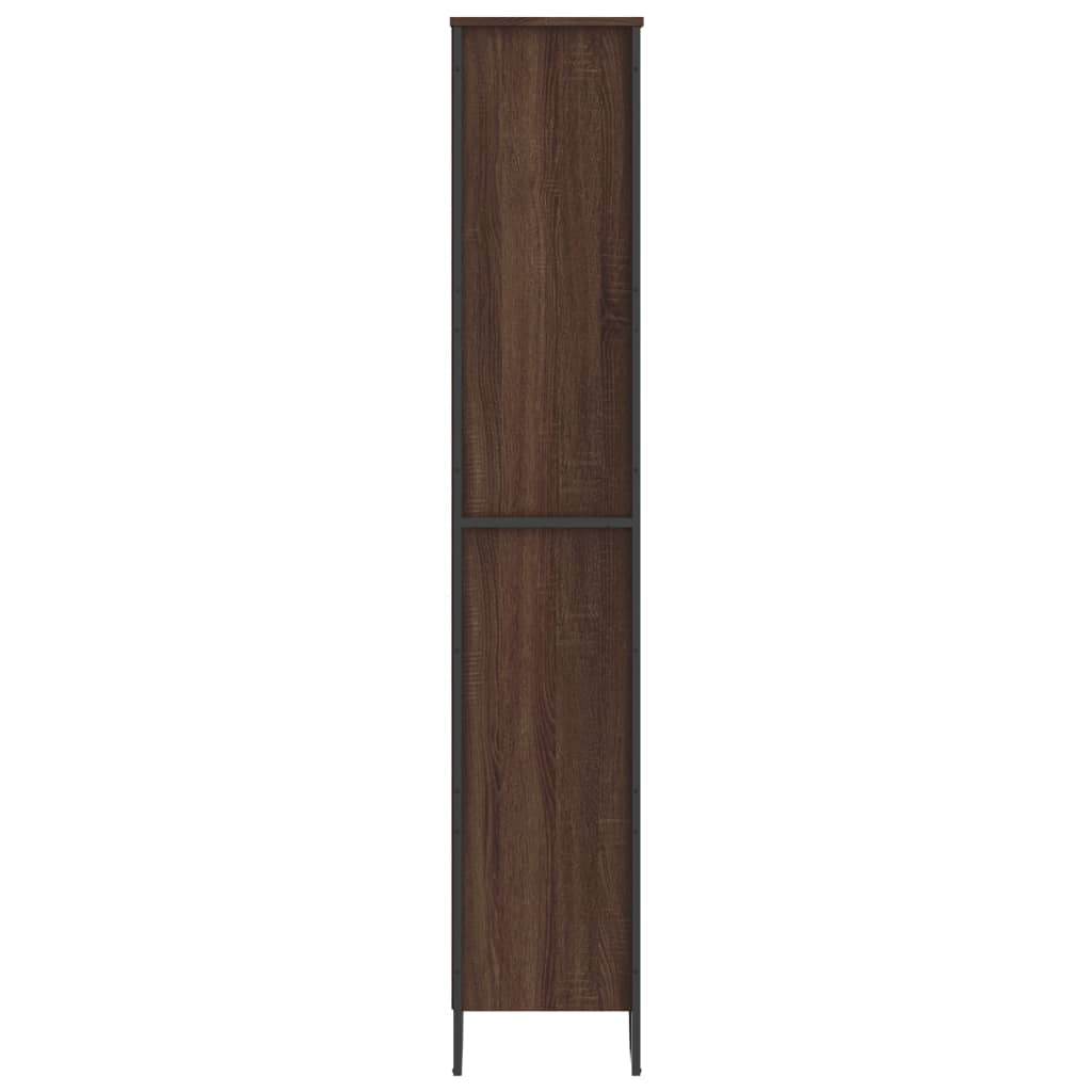 Bokhylle Brun Eik 80x31x169 cm