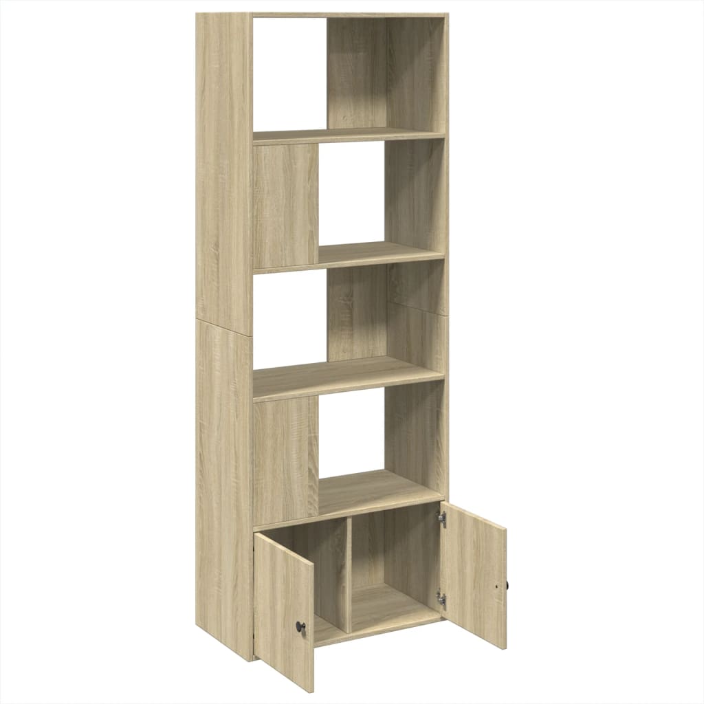 Bokhylle Sonoma Eik 70x36x189 cm