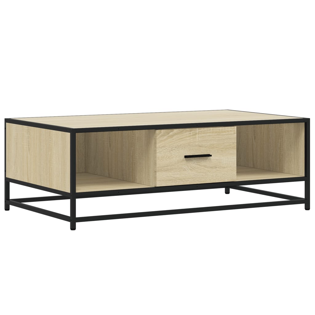 Salongbord Sofabord Sonoma Eik 100x57x35 cm