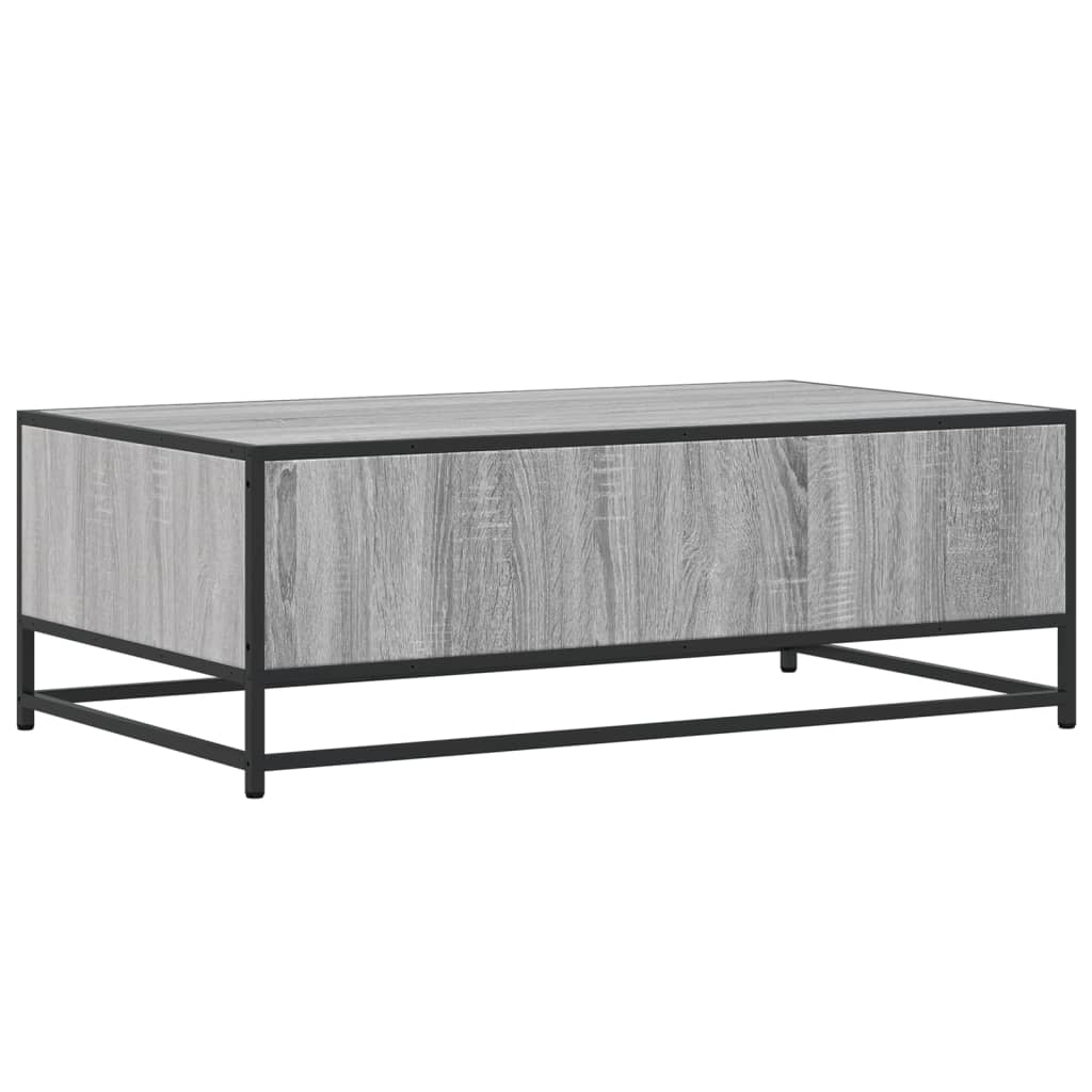 Salongbord Sofabord Sonoma Grå 100x57x35 cm