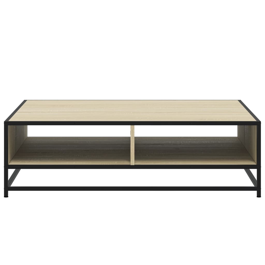 Salongbord Sofabord Sonoma Eik 100x100x30 cm