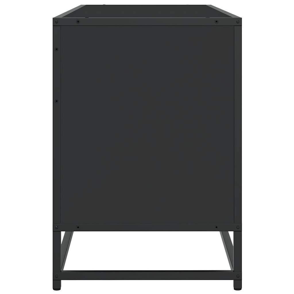 TV-Møbel Svart TV-benk 100x35x50 cm