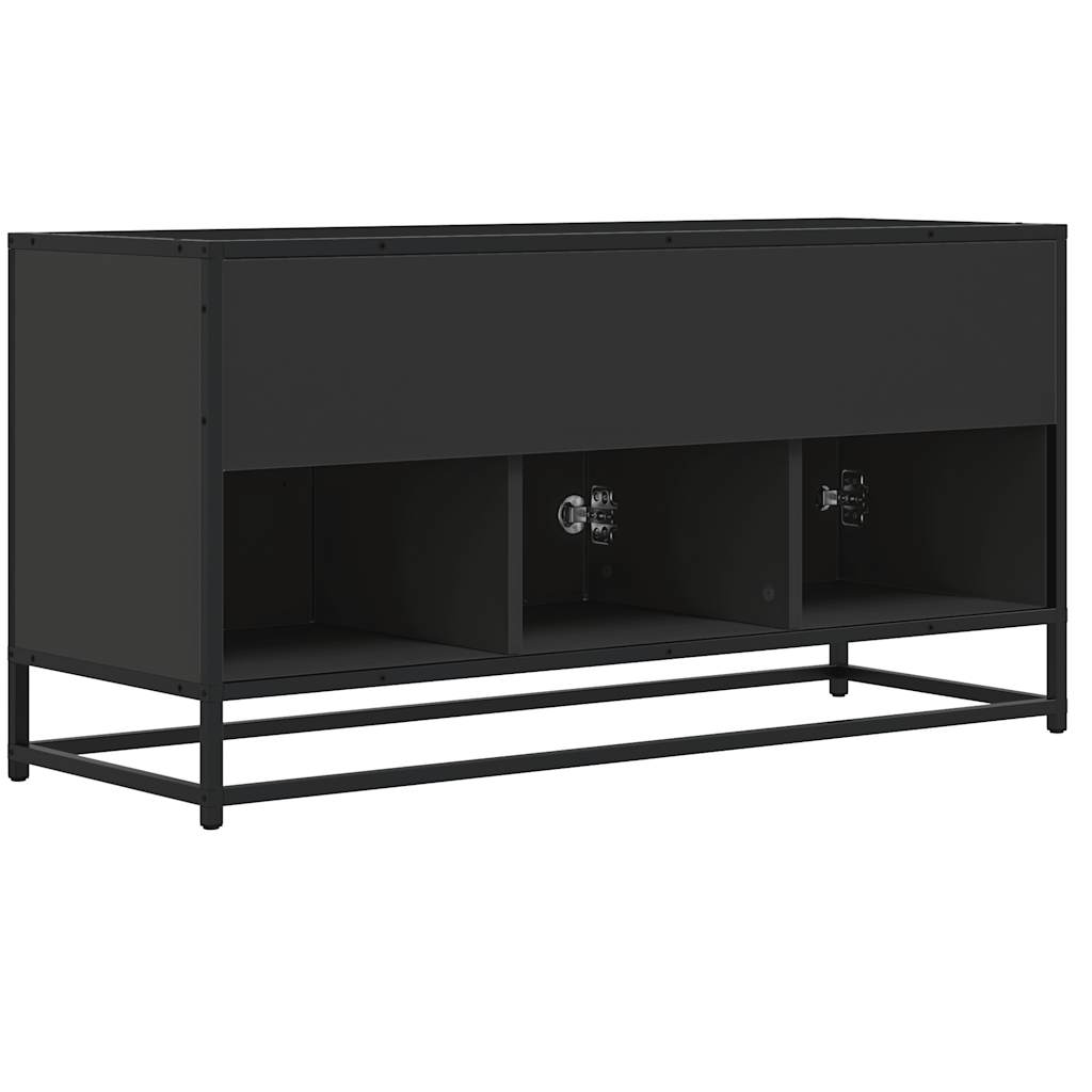 TV-Møbel Svart TV-benk 100x35x50 cm