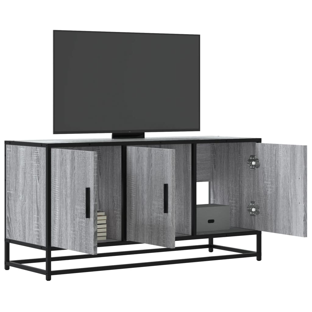 TV-Møbel Sonoma Grå TV-benk 100x35x50 cm