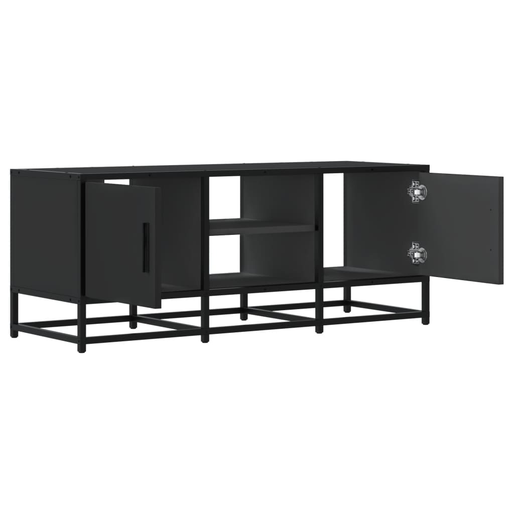 TV-Møbel Svart TV-benk 100x35x41 cm
