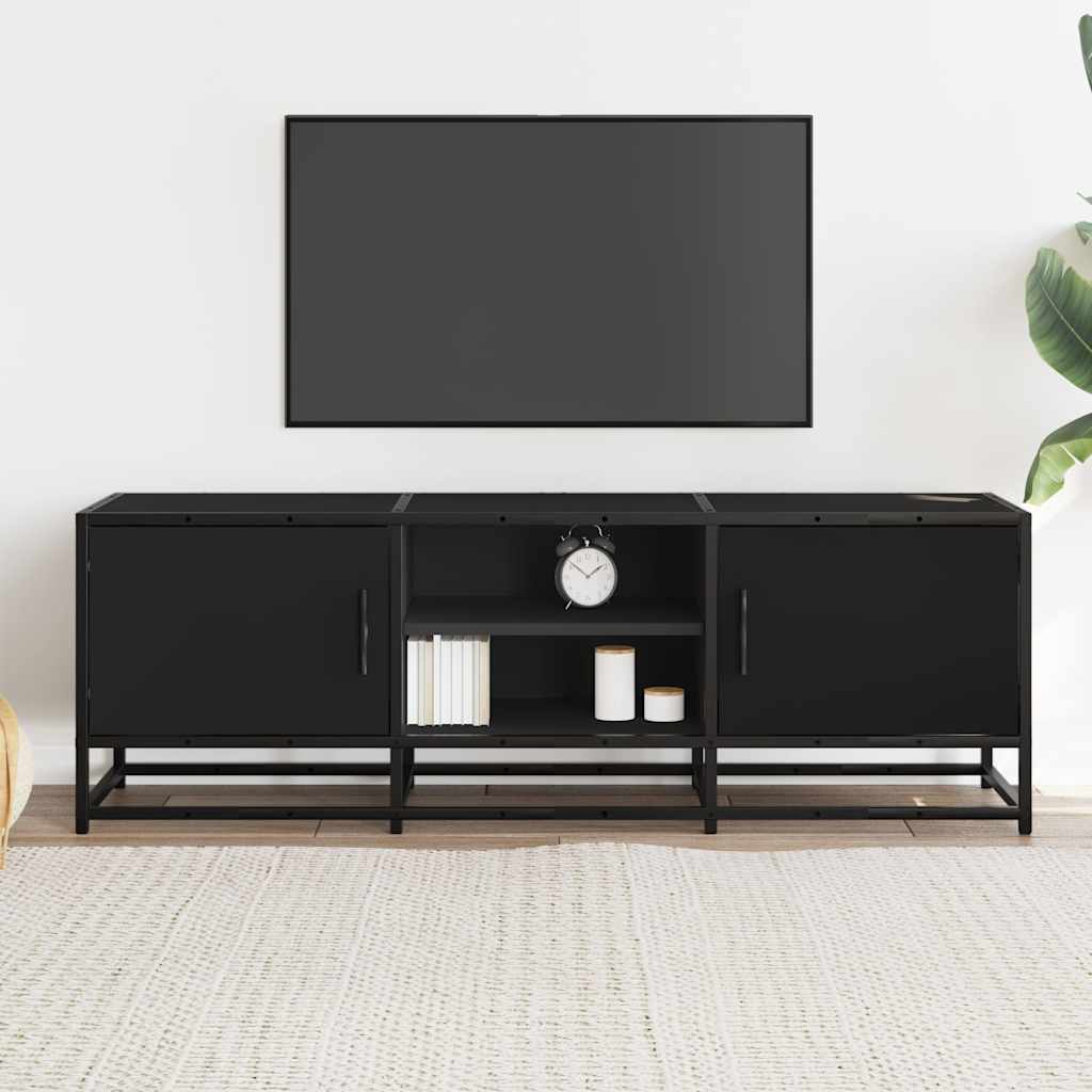 TV-Møbel Svart TV-benk 120x35x41 cm