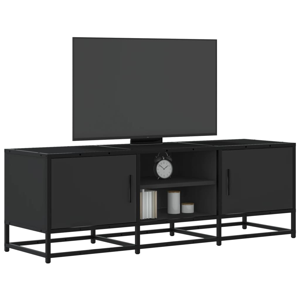 TV-Møbel Svart TV-benk 120x35x41 cm
