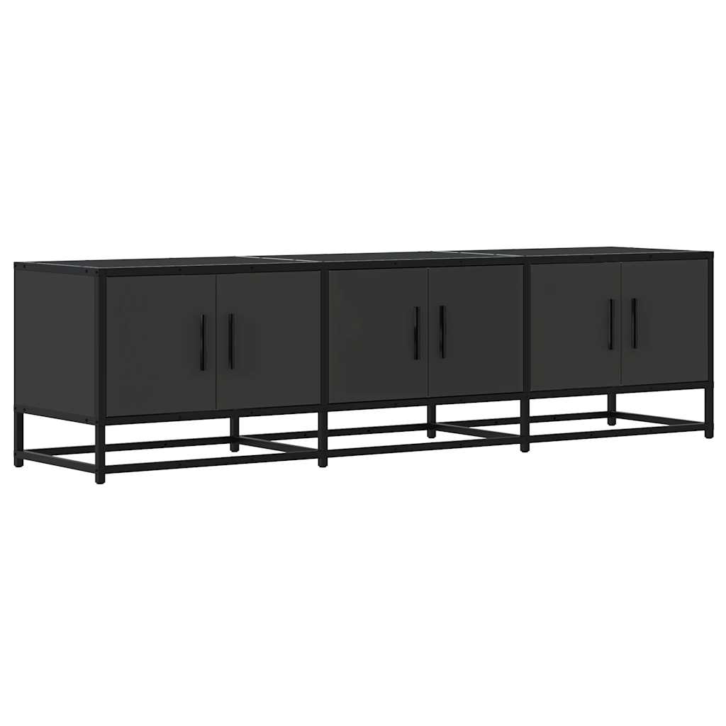 TV-Møbel Svart TV-benk 150x35x41 cm