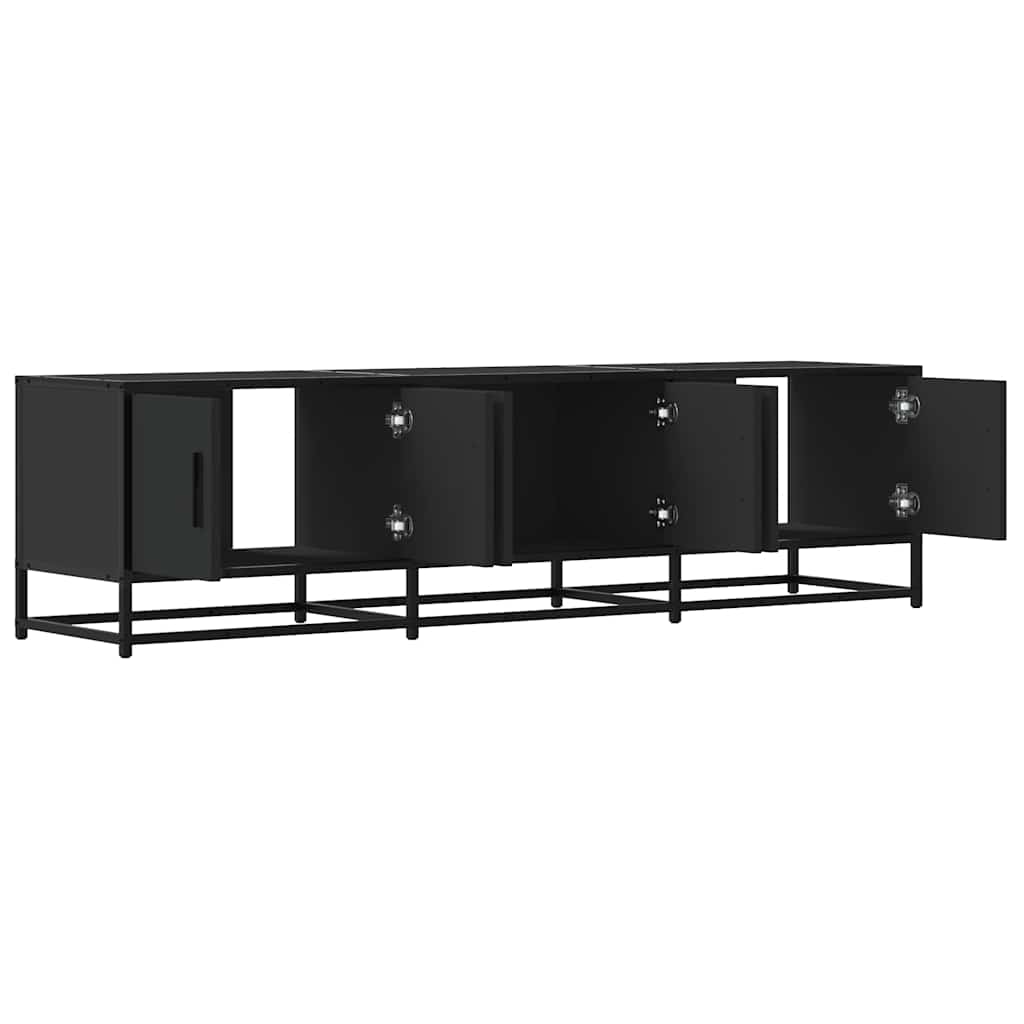 TV-Møbel Svart TV-benk 150x35x41 cm
