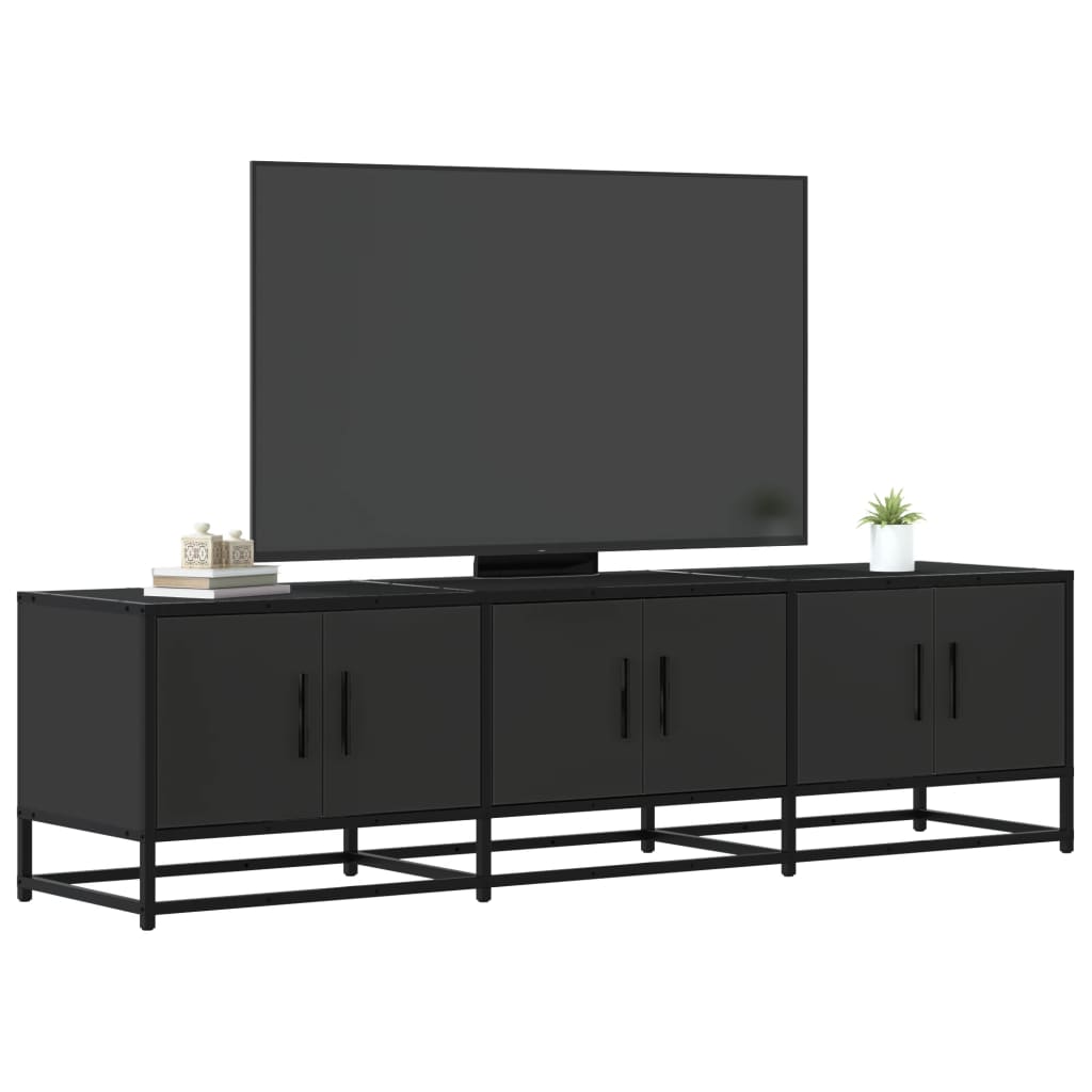 TV-Møbel Svart TV-benk 150x35x41 cm