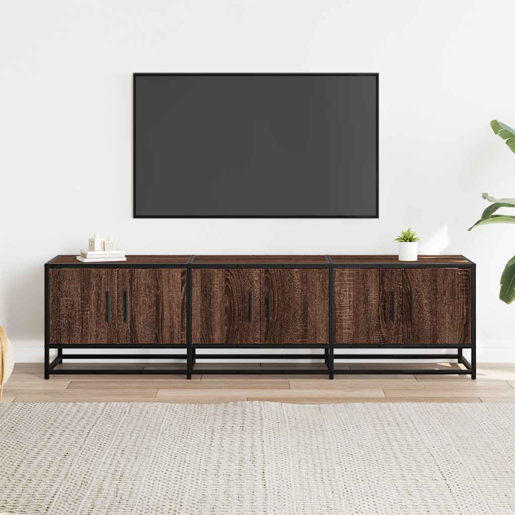 TV-Møbel Brun Eik TV-benk 150x35x41 cm