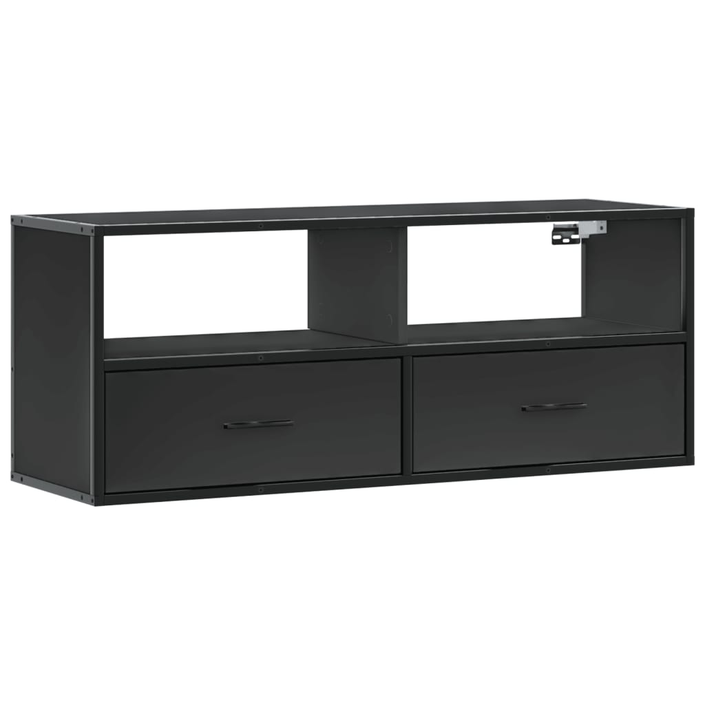 TV-Møbel Svart TV-benk 100x31x39,5 cm