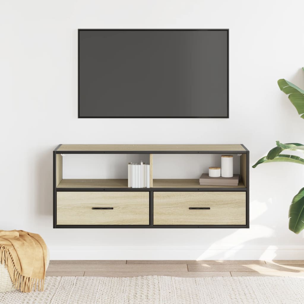 TV-Møbel Sonoma Eik TV-benk 100x31x39,5 cm