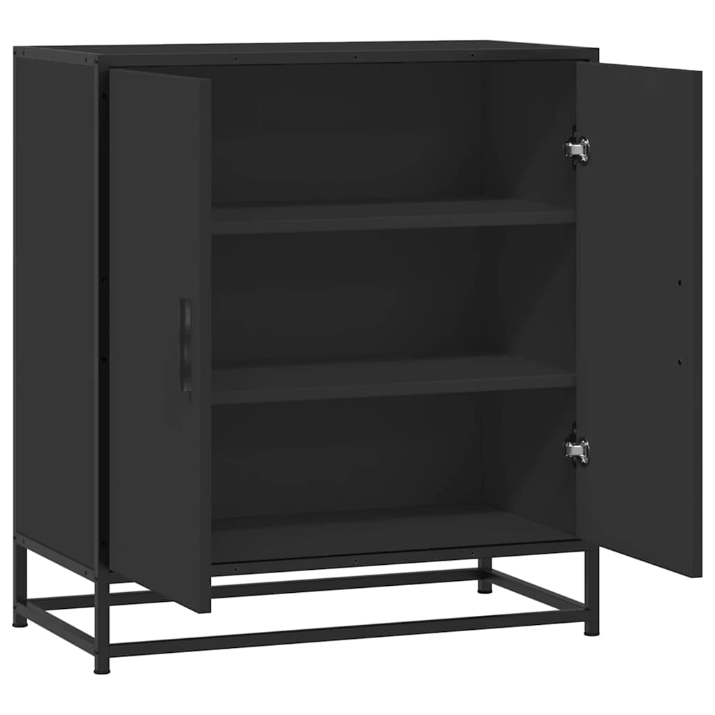 Skjenk Svart 68x35x76 cm