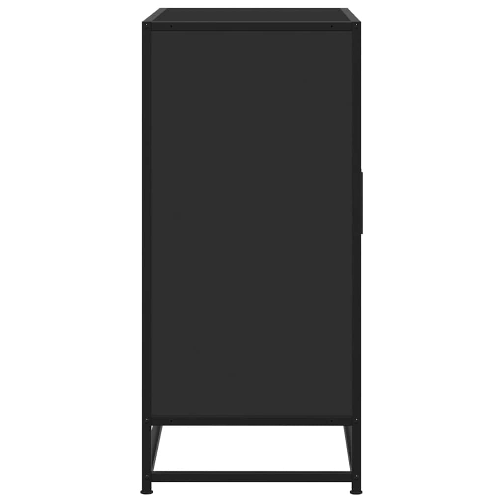 Skjenk Svart 68x35x76 cm