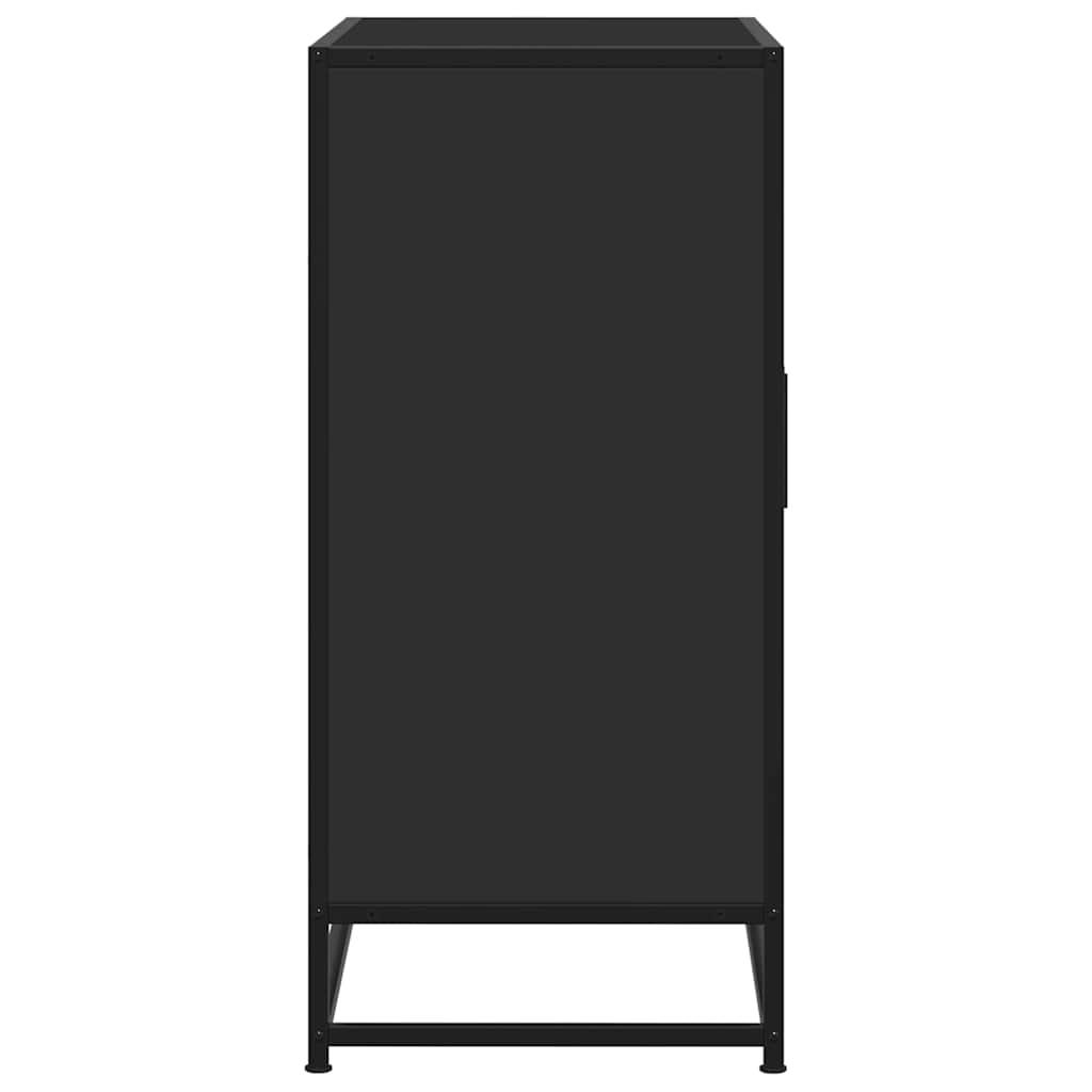 Skjenk Svart 68x35x76 cm