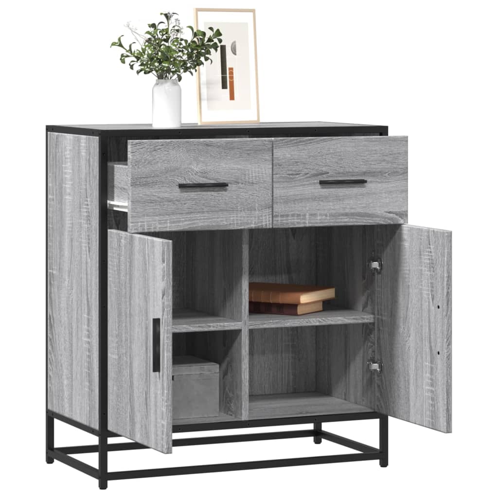 Skjenk Sonoma Grå 68x35x76 cm