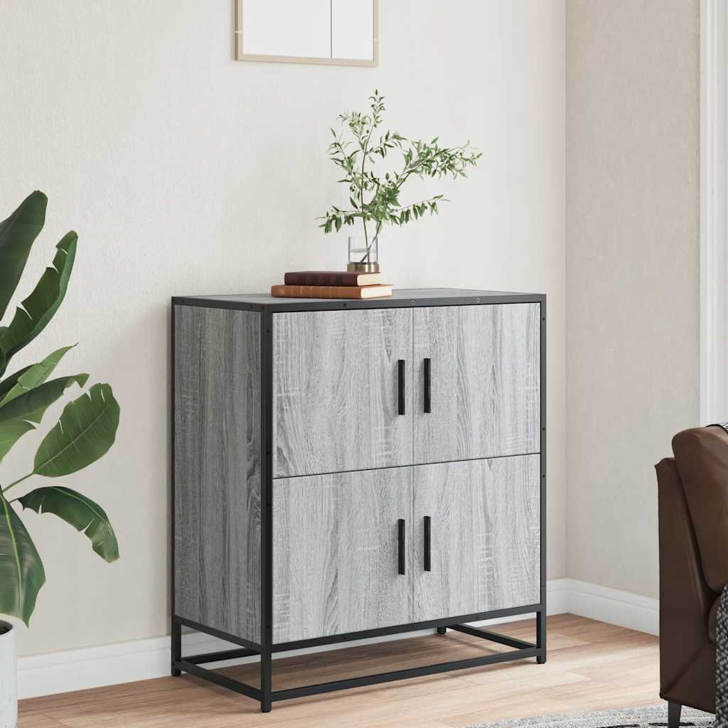 Skjenk Sonoma Grå 68x35x76 cm