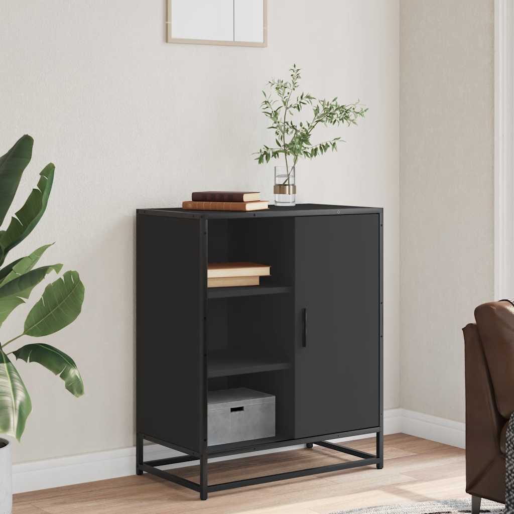Kommode Svart 62x35x76 cm