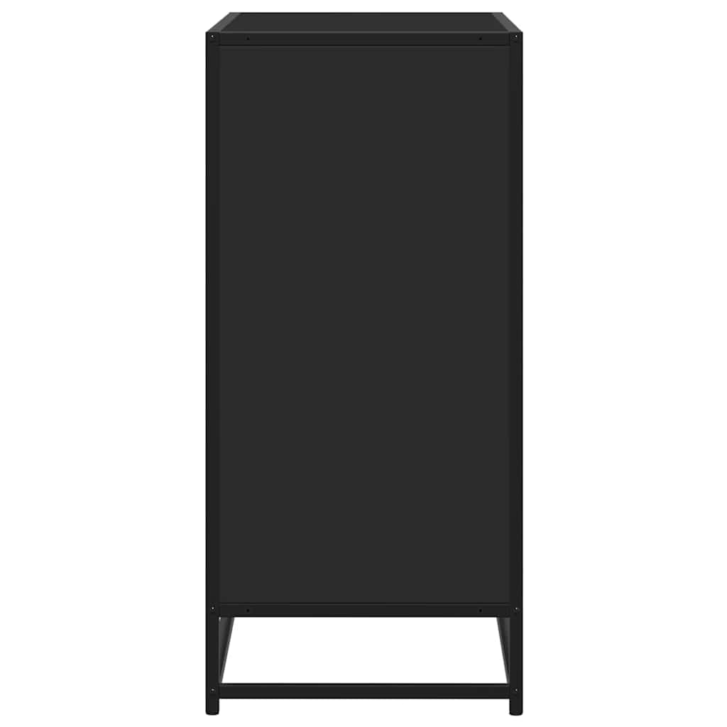 Kommode Svart 62x35x76 cm