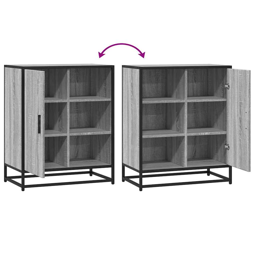 Kommode Sonoma Grå 62x35x76 cm