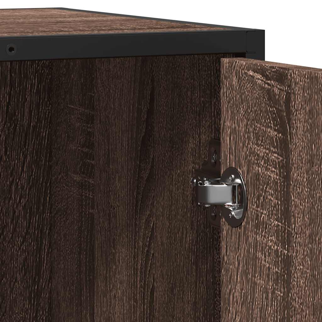 Kommode Brun Eik 62x35x76 cm