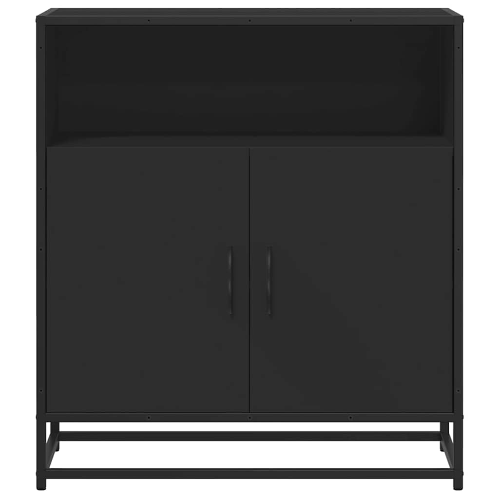 Skjenk Svart 68x35x76 cm