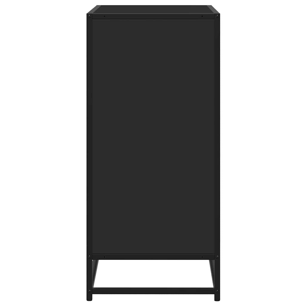 Skjenk Svart 68x35x76 cm