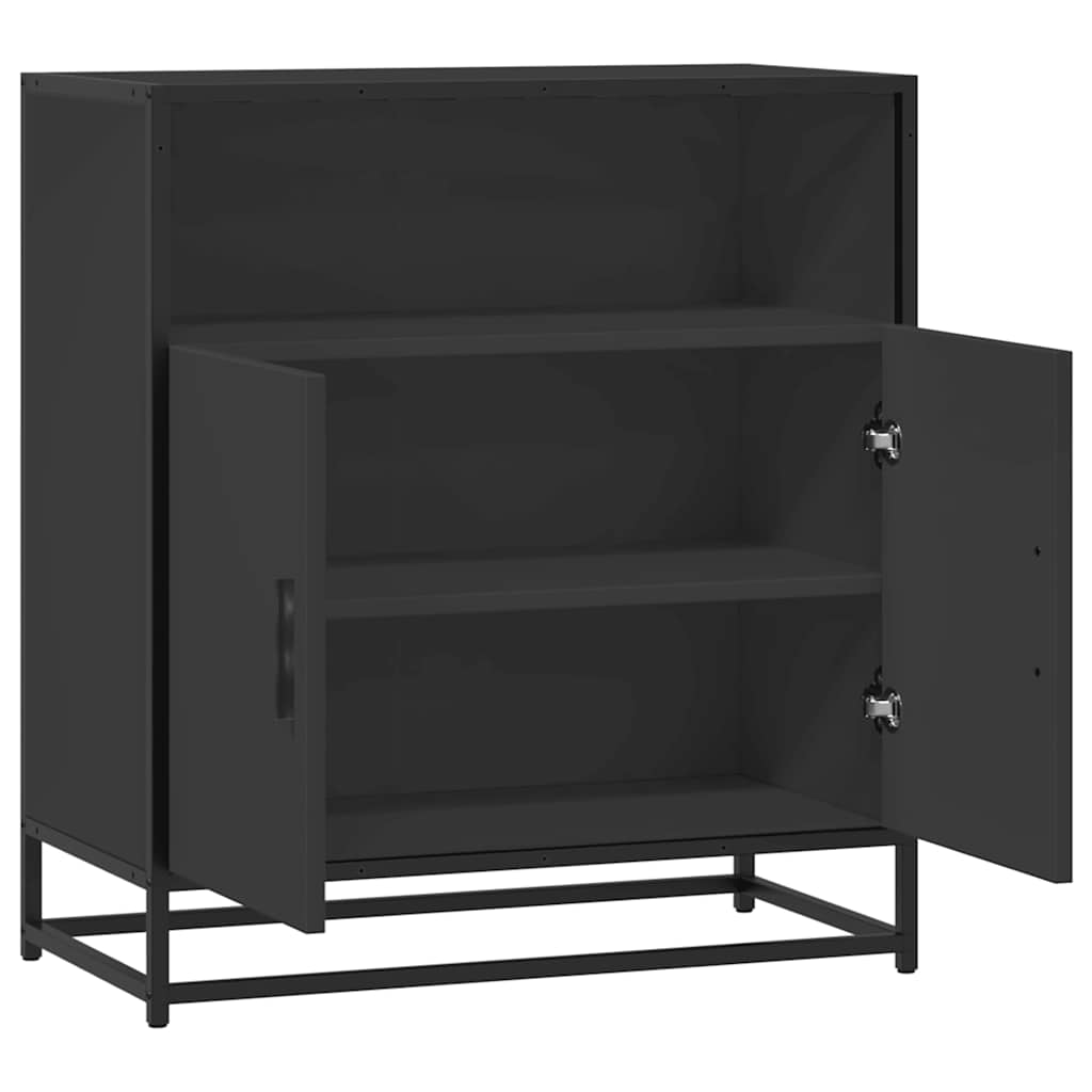 Skjenk Svart 68x35x76 cm