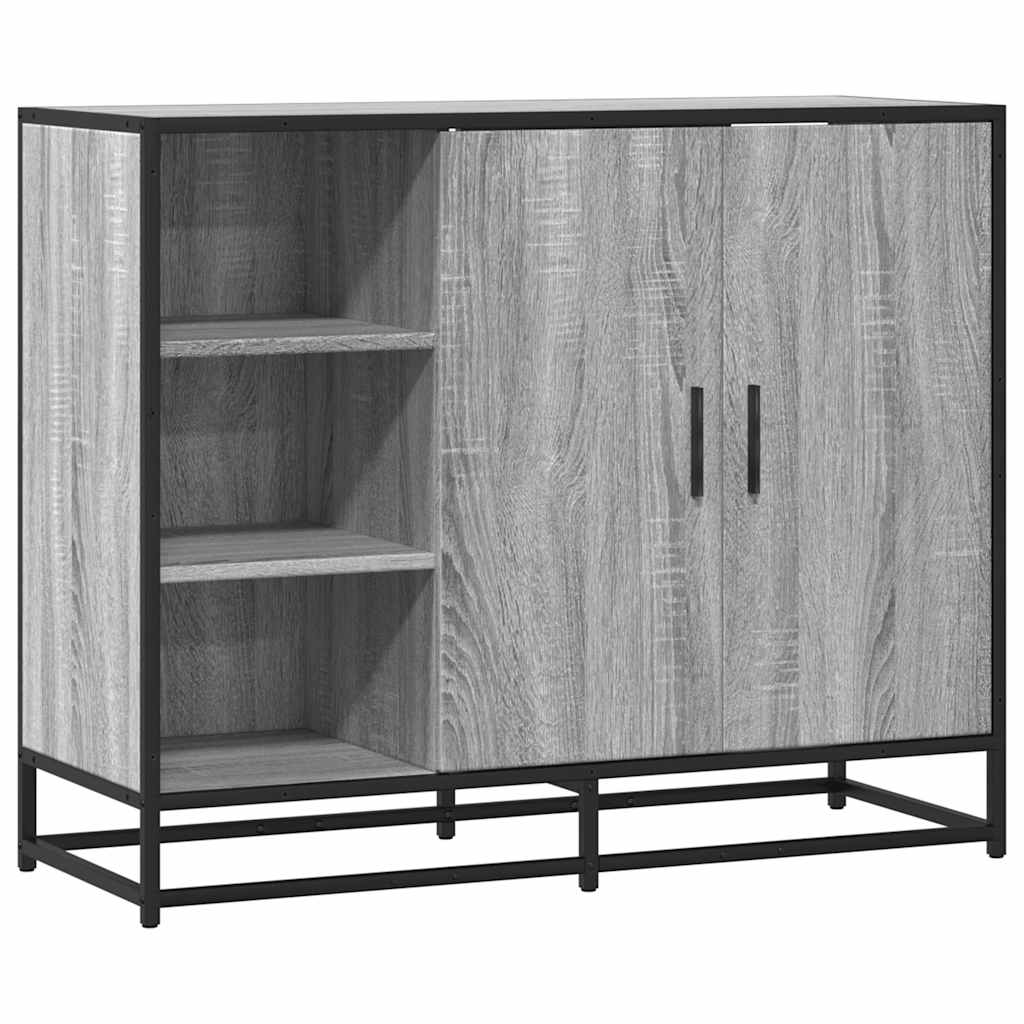 Skjenk Sonoma Grå Eik 92x35x76 cm