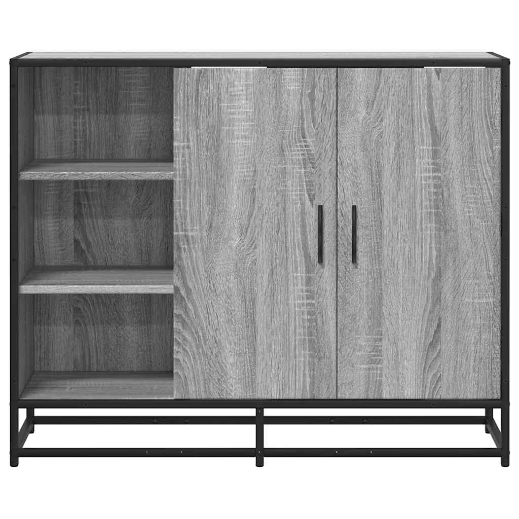 Skjenk Sonoma Grå Eik 92x35x76 cm
