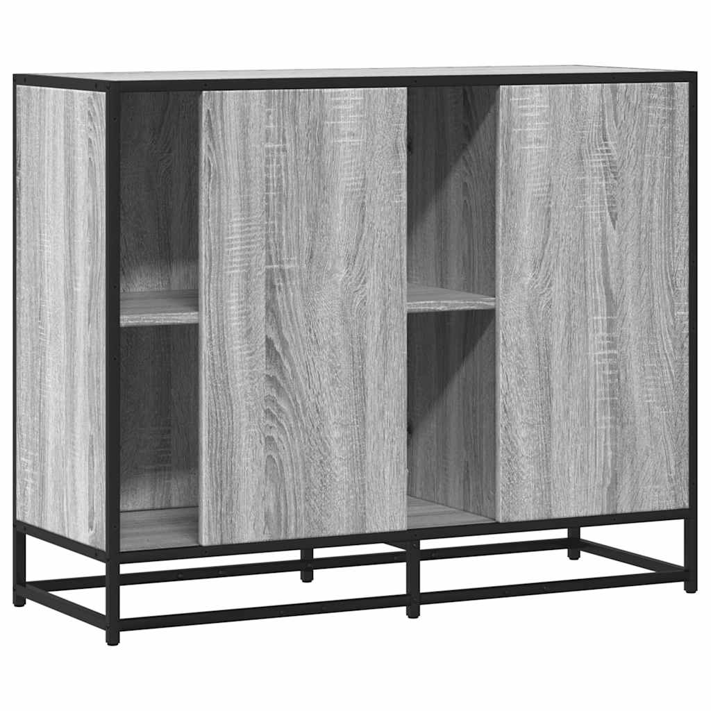 Skjenk Sonoma Grå Eik 92x35x76 cm