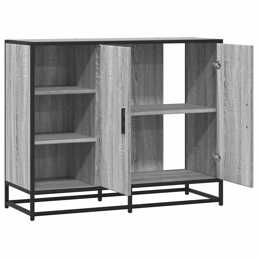 Skjenk Sonoma Grå Eik 92x35x76 cm