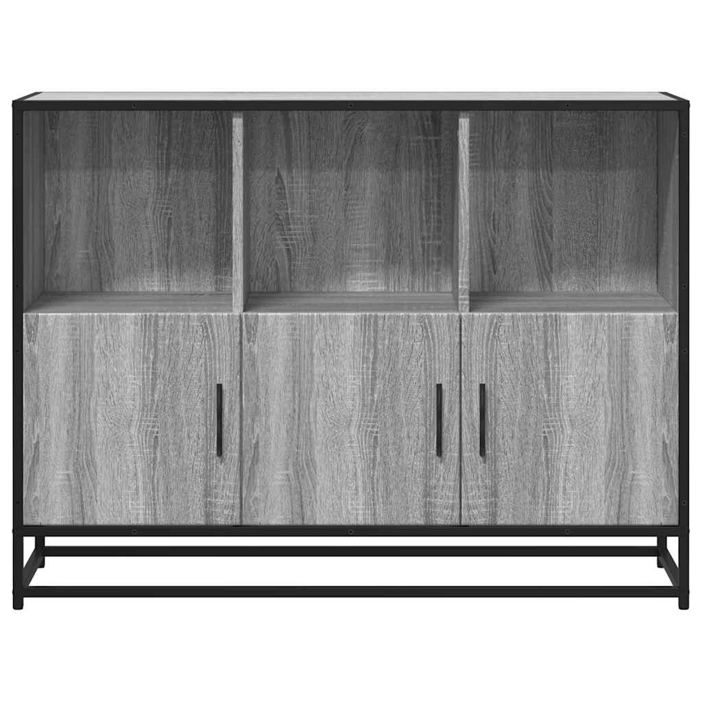 Kommode Sonoma Grå 100x35x76 cm