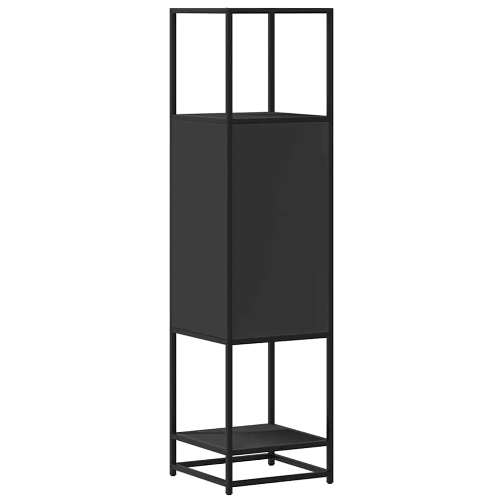 Skap Svart 35,5x35x139 cm