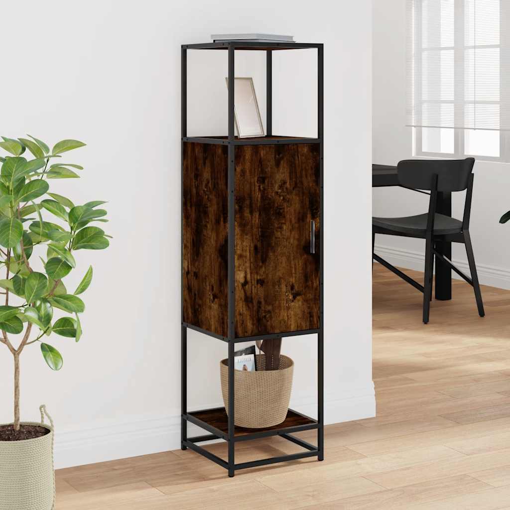 Skap Røkt Eik 35,5x35x139 cm