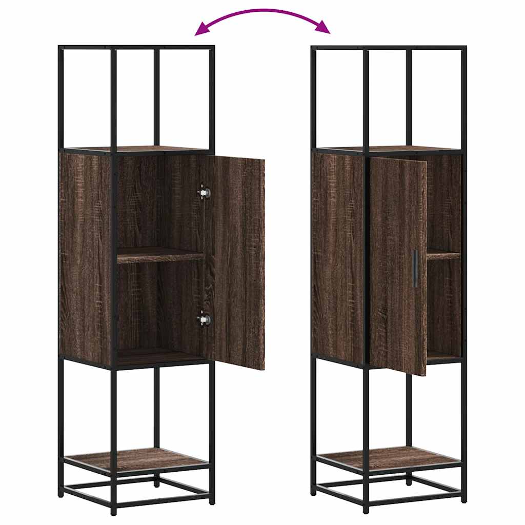 Skap Brun Eik 35,5x35x139 cm