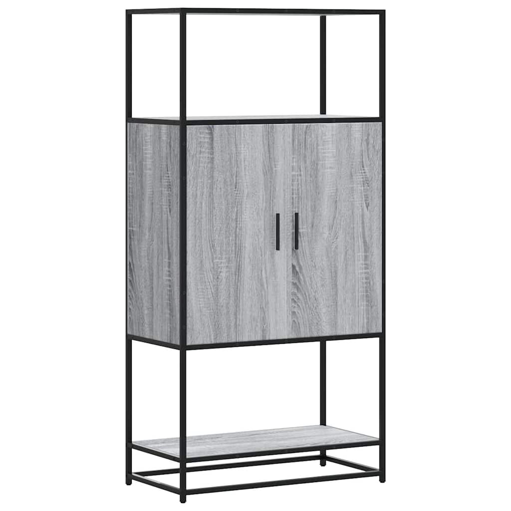 Skap Sonoma Grå 68x35x139 cm