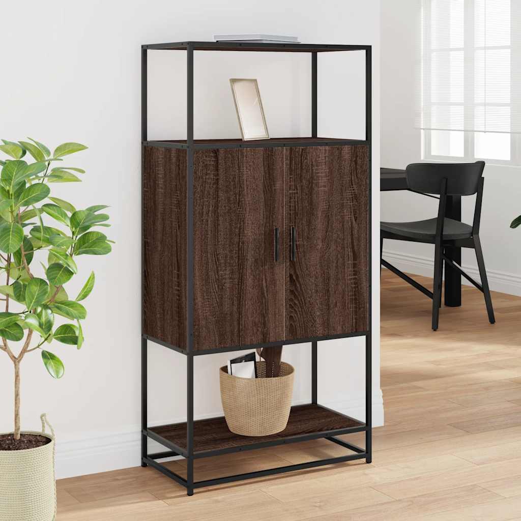 Skap Brun Eik 68x35x139 cm