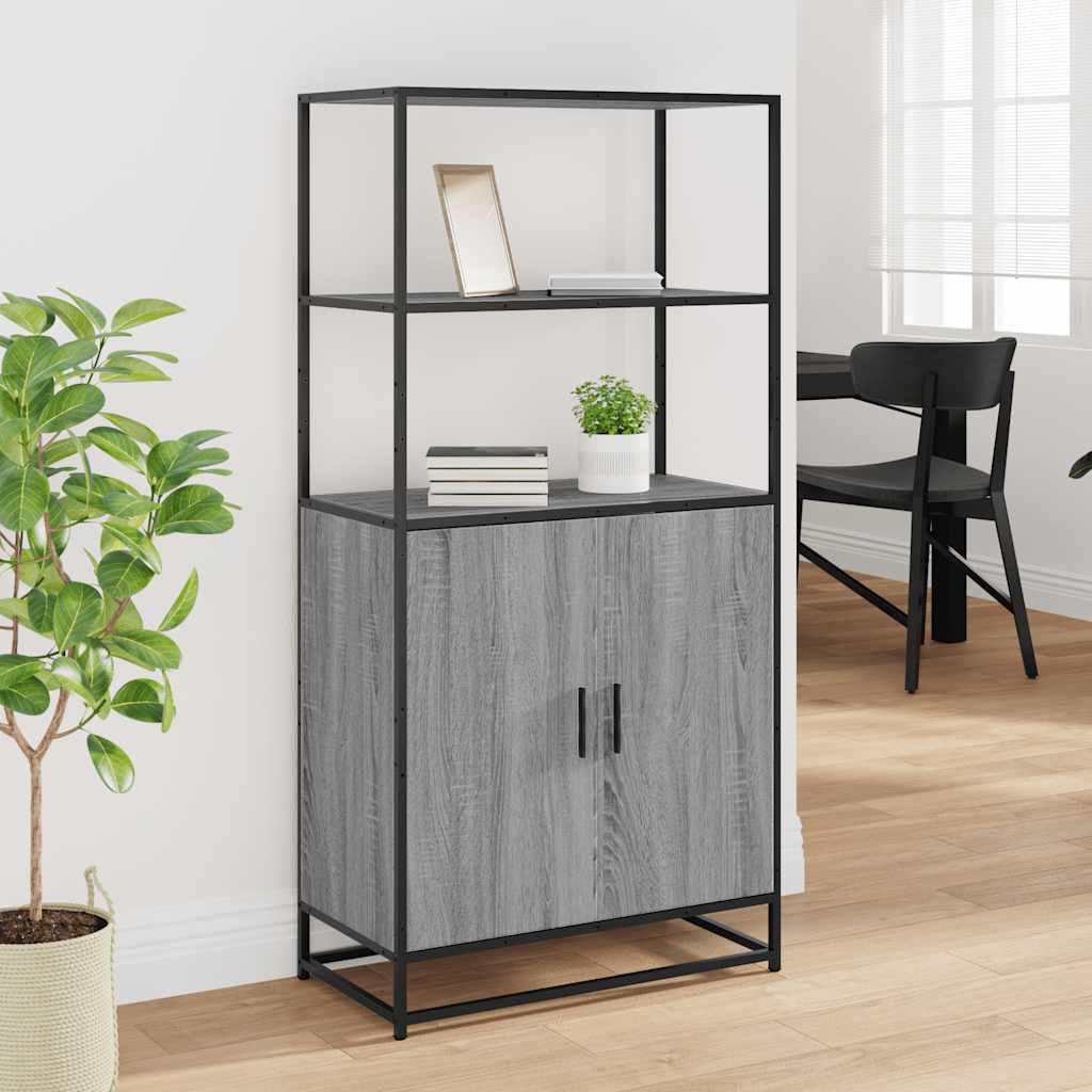 Skap Sonoma Grå 68x35x139 cm