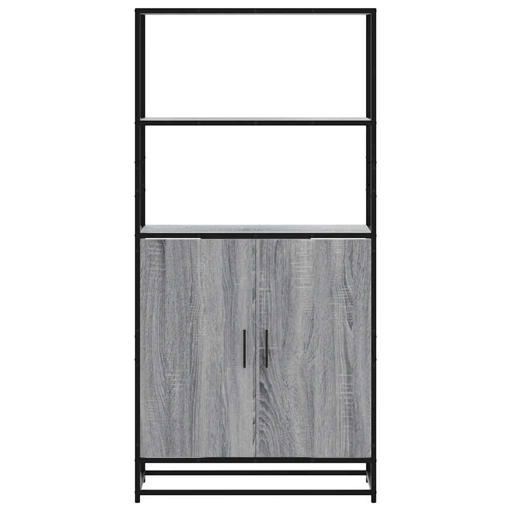 Skap Sonoma Grå 68x35x139 cm