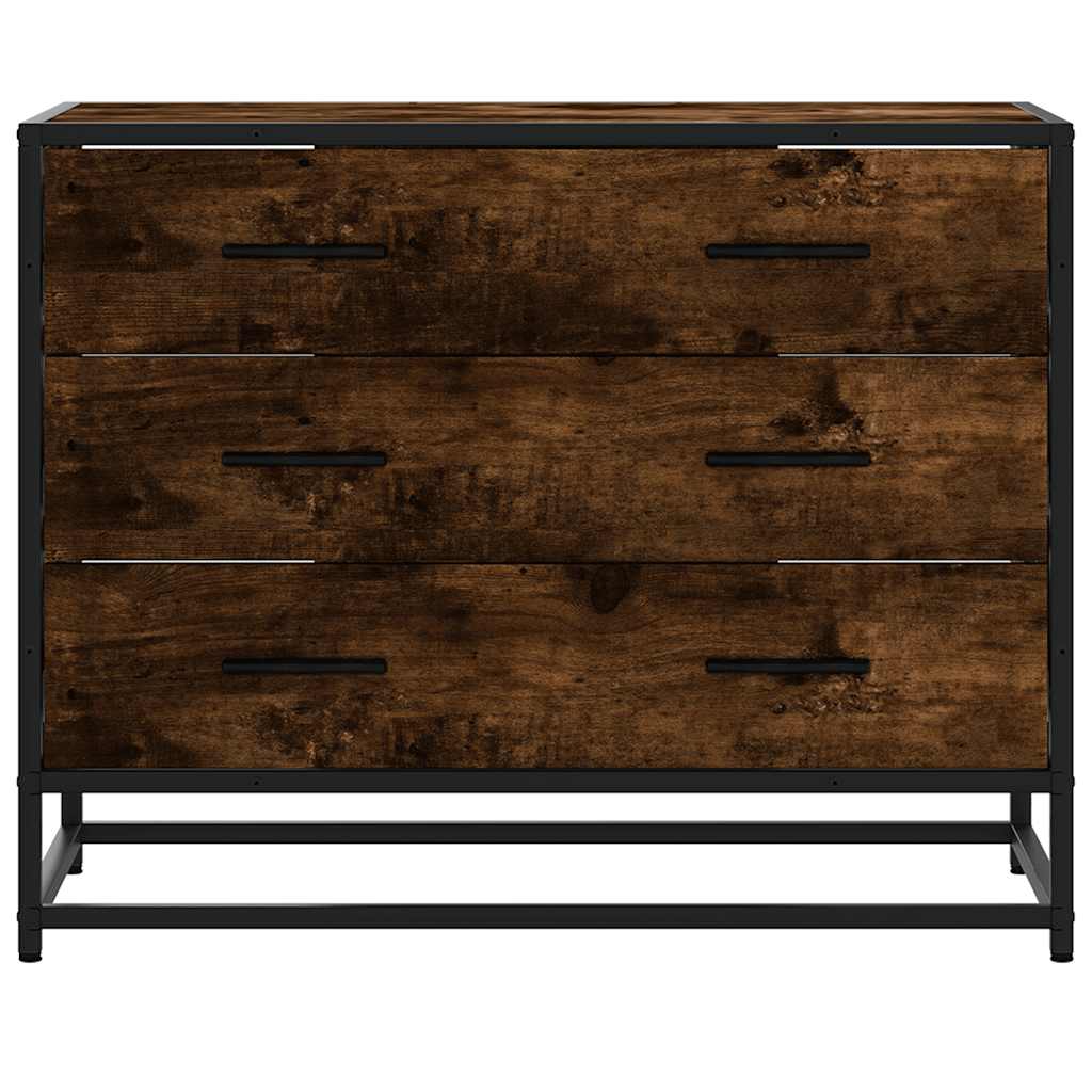 Kommode Røkt Eik 70x41x56 cm