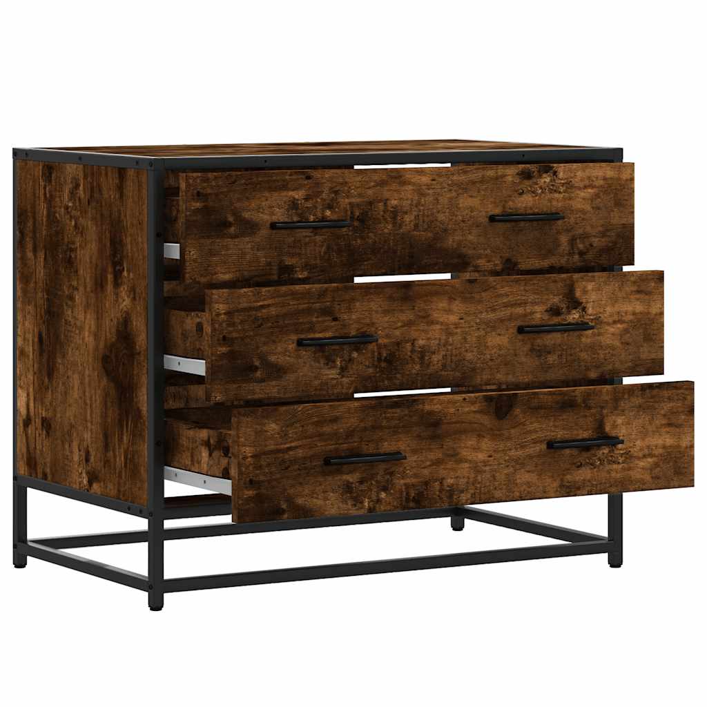 Kommode Røkt Eik 70x41x56 cm