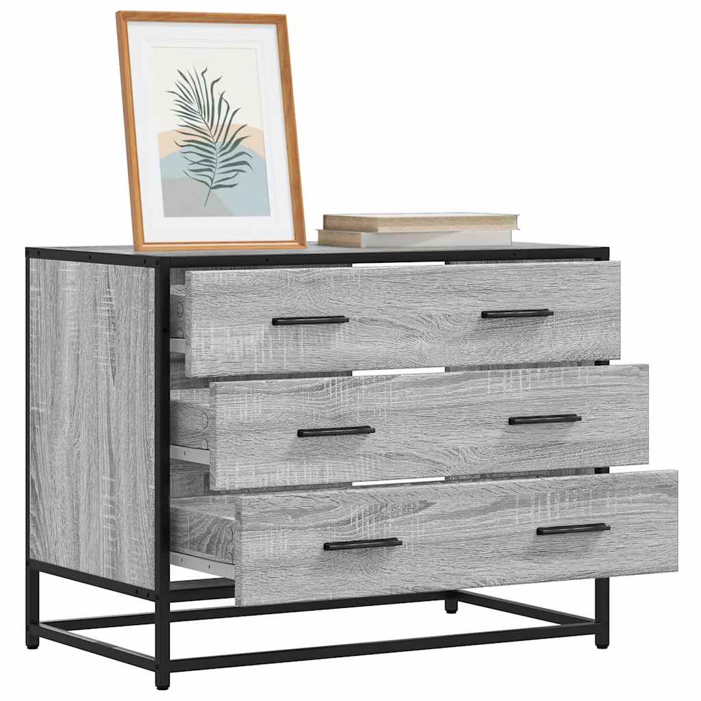 Kommode Sonoma Grå 70x41x56 cm